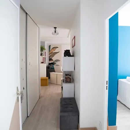 64 M2 Bright Well Decorated With Wifi Apartment *